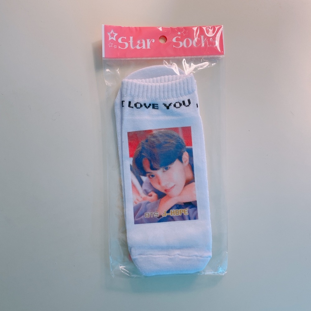 BTS J-Hope socks from Korea
